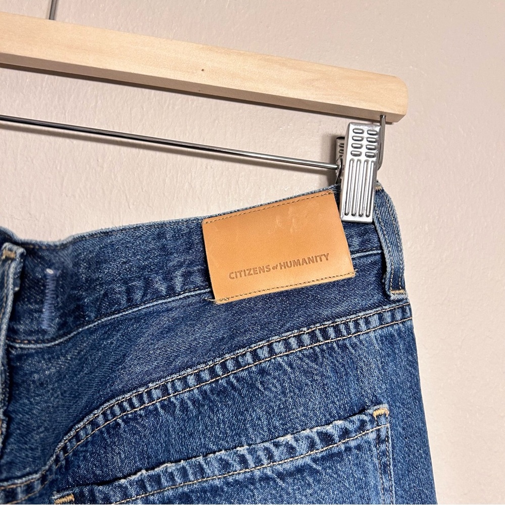 Citizens of Humanity Annina Premium Vintage Hi-Rise Button Fly Wide Leg Jean 32 - Picture 6 of 13